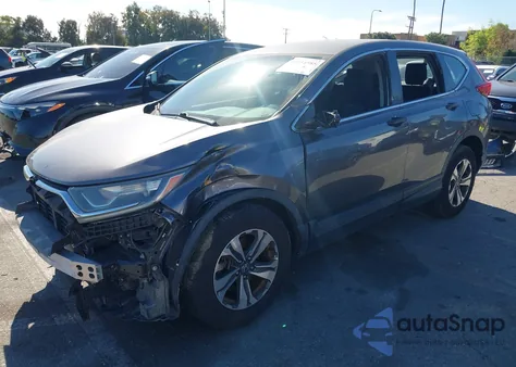 2018 Honda Cr-V Lx из США, поврежденный, VIN 2HKRW5H37JH408100